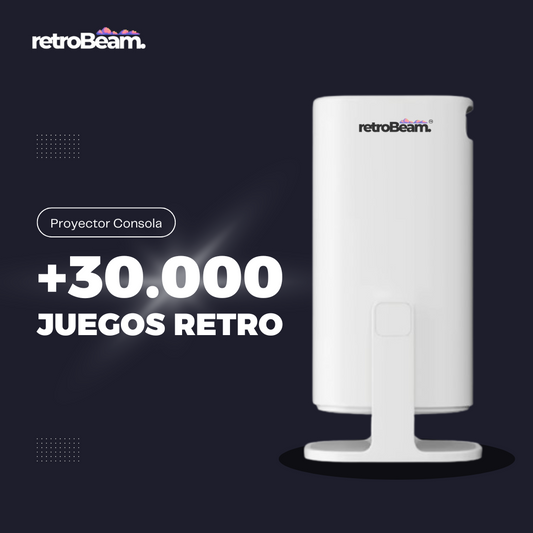 Proyector con +30.000 juegos🕹️